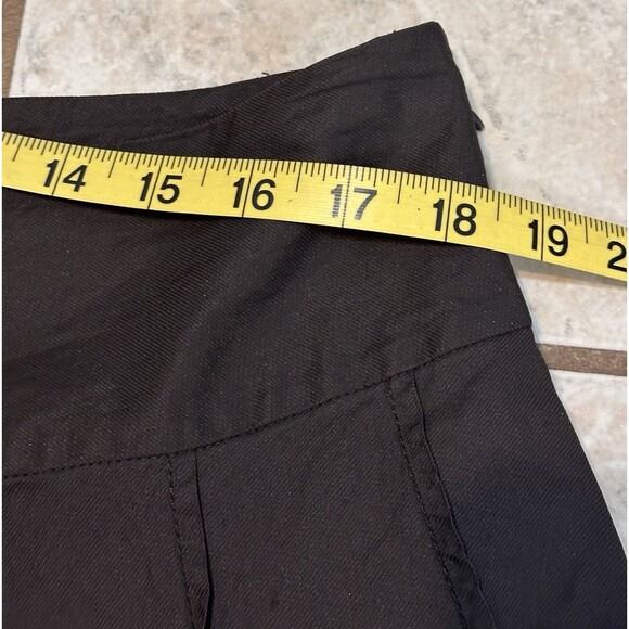 Emanuel Ungaro Women's Size 16 Grey Mid-length Flared Skirt Career Closet Staple - Picture 9 of 12